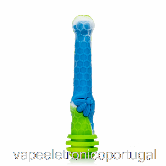 Vape Eletrônico Stratus Honey Dipper Silicone Dab Palha Mar (azul/verde/branco)